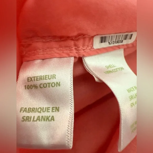 LILLY PULITZER Light Weight Cotton Button Down - Picture 3 of 4